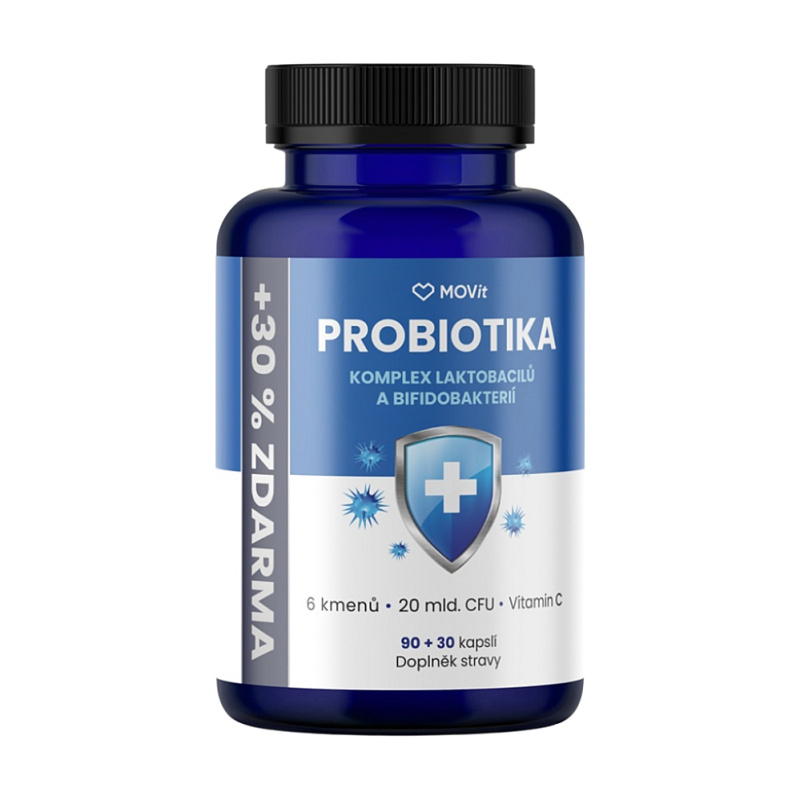 MOVit Probiotika komplex laktobacilů cps.90+30