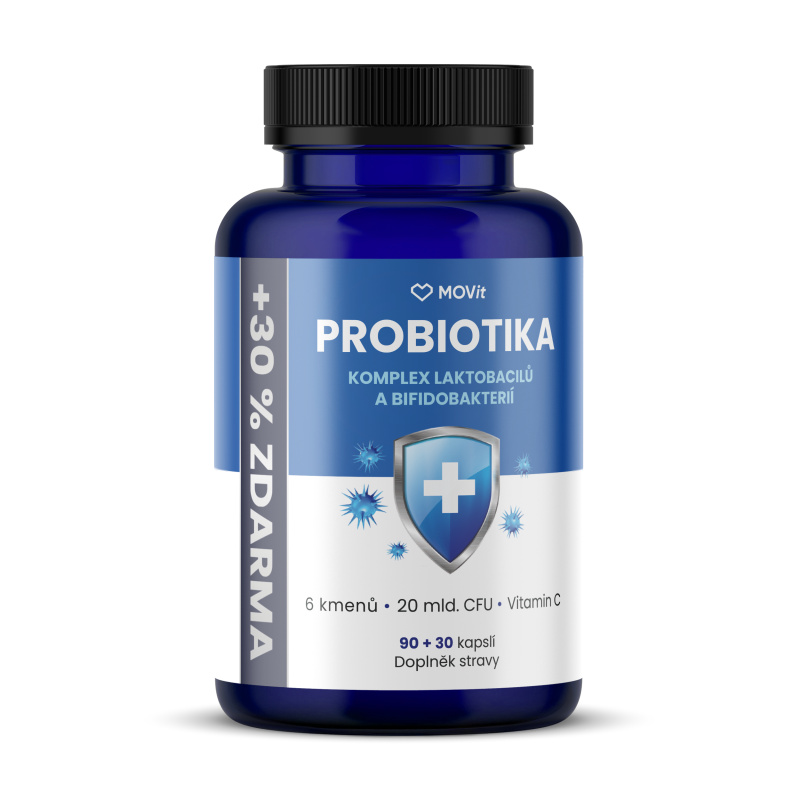 MOVit Probiotika komplex laktobacilů cps.90+30