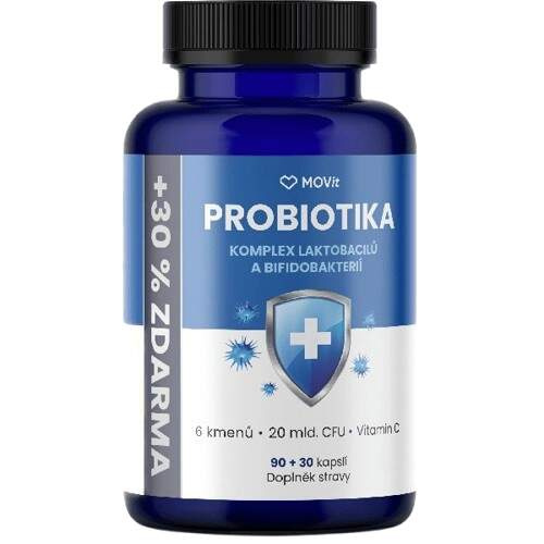MOVit Probiotika komplex laktobacilů cps.90+30