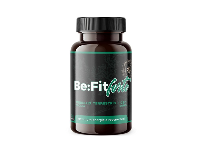 CZECHCBD Be:Fit Forte - kotvičník s CBD, 50 ks