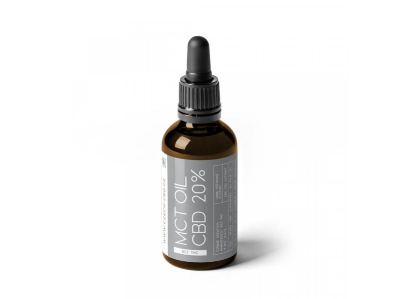 CZECHCBD CBD Kokosový olej 20%, 10 ml