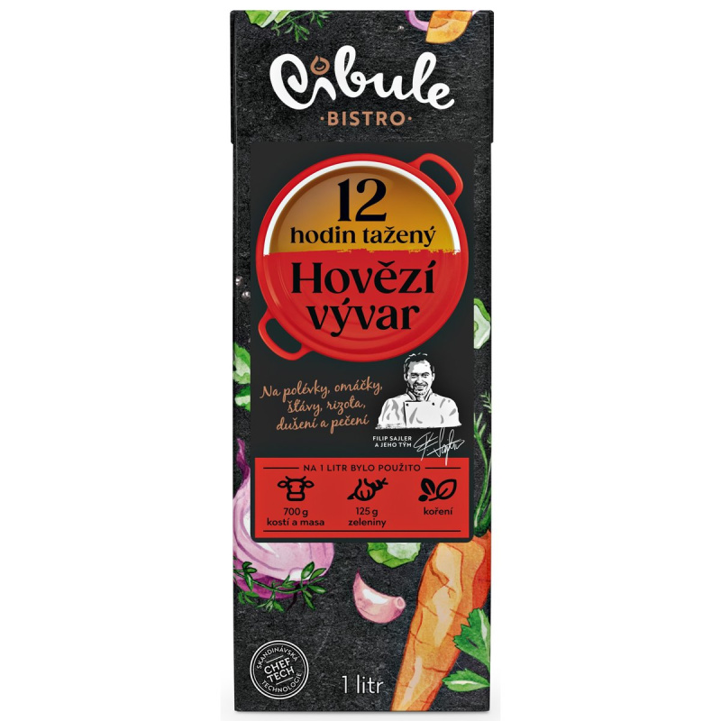 Cibule Bistro Hovězí vývar