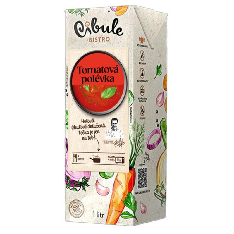 Cibule Bistro Tomatová polévka