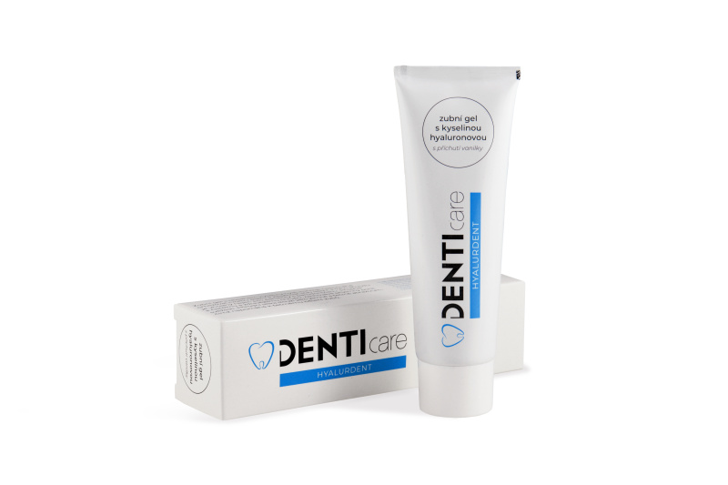 DentiCare Hyalurdent zubní gel s příchutí vanilky, 50ml
