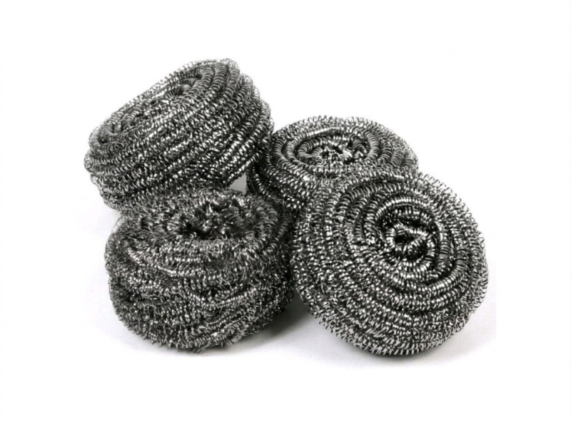 Drátěnka nerez velká 40g (bal.4ks)
