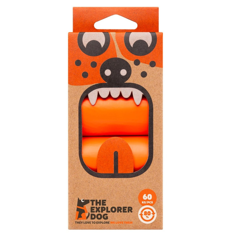 Explorer Dog Eko sáčky na psí exkrementy