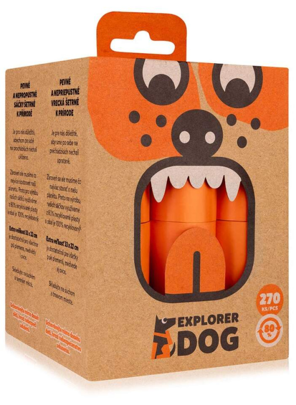 Explorer Dog Eko sáčky na psí exkrementy