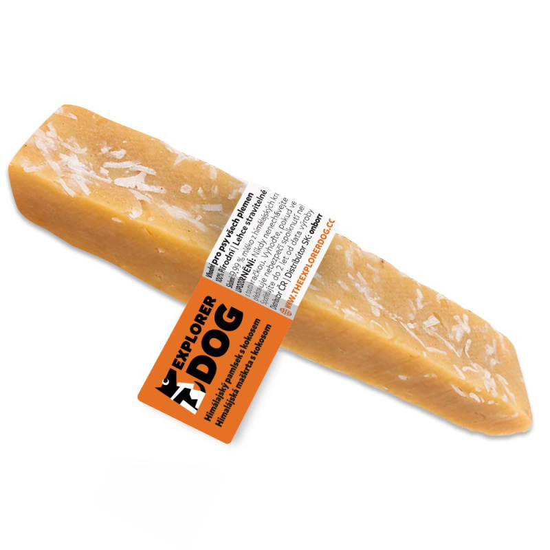 Himalájský dentální pamlsek pro psy s kokosem XXL – Explorer Dog