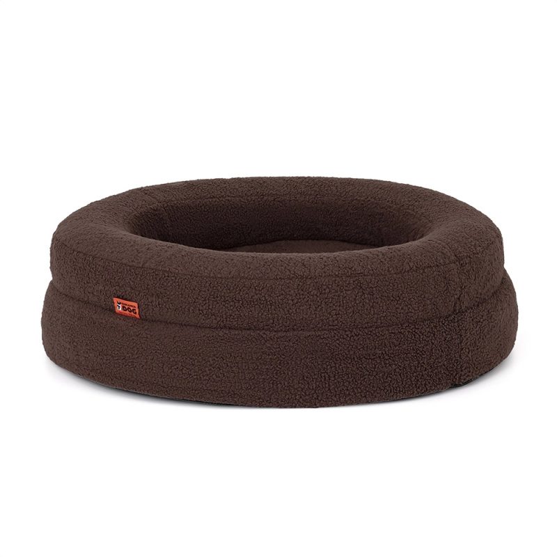 Explorer Dog ortopedický pelech Dognut S/M 76 cm espresso brown