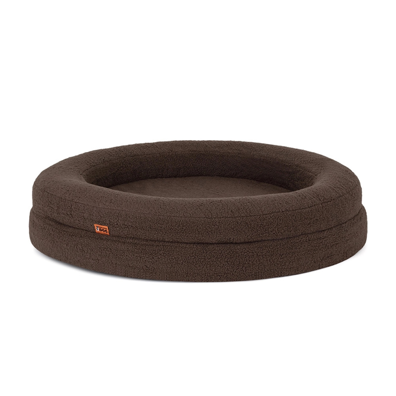 Explorer Dog ortopedický pelech Dognut M/L 100 cm espresso brown