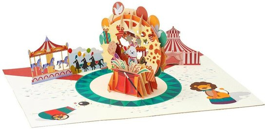 3D přání Magic Circus -  Autor Neuveden