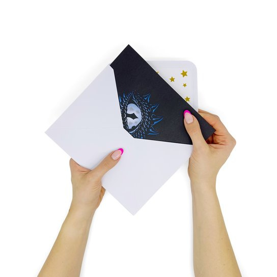 3D přání Ledový drak -  Autor Neuveden