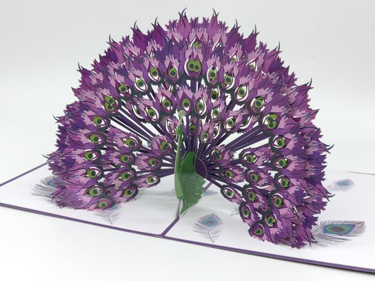 3D přání Royal Feathers -  Autor Neuveden