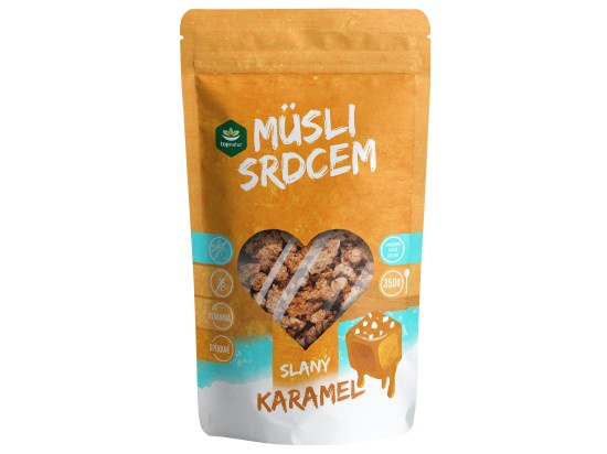 Topnatur Müsli srdcem Slaný karamel, 350 g