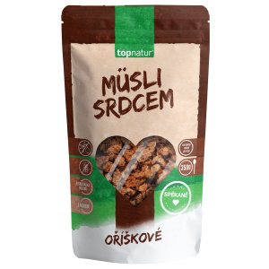 Topnatur Müsli srdcem 350g oříškové