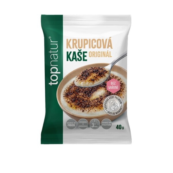 Topnatur Krupicová kaše originál 40g