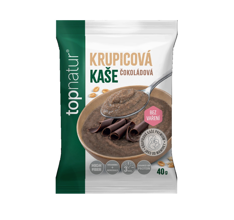 TOPNATUR Krupicová kaše čokoláda 40 g