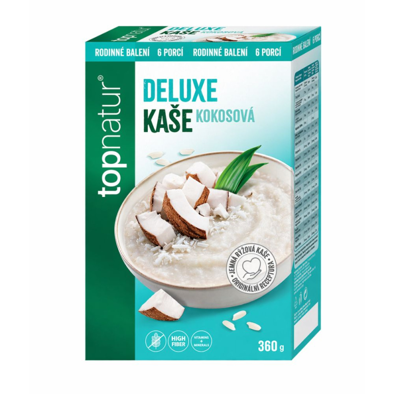 TOPNATUR Deluxe kaše kokos 360 g