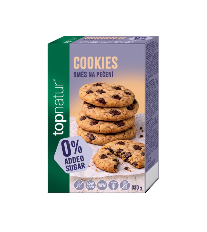 TOPNATUR No added sugar směs na cookies 330 g