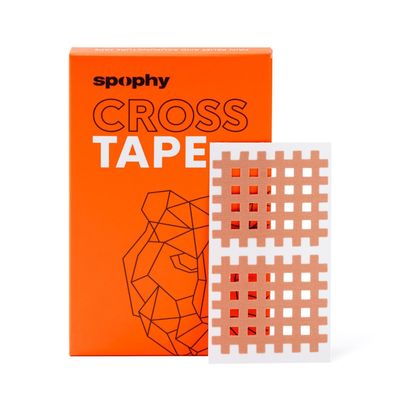 SPOPHY Cross tape typ C velikost 5,2 cm x 4,4 cm 40 kůsů