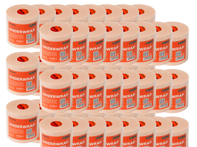 Spophy Foam Underwrap Beige, podtejpovací molitanová páska béžová 7cm x 27 m, 48 ks