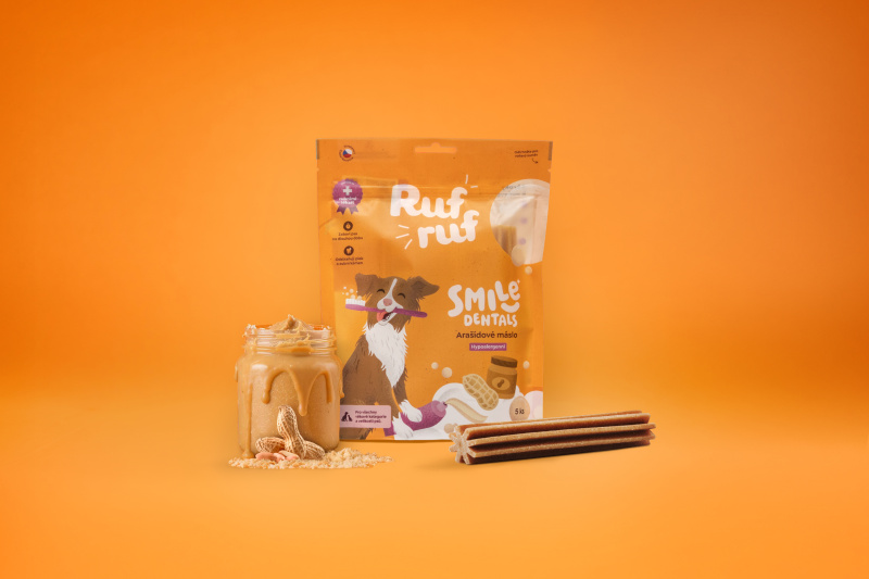 Rufruf Smile Dentals Arašídové máslo  10 balení