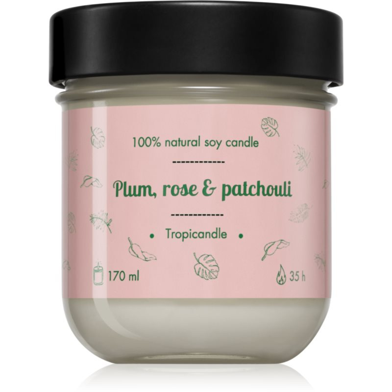 Tropikalia Tropicandle - PLUM, ROSE & PATCHOULI
