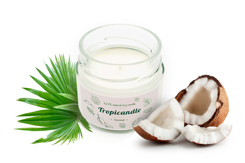 Tropikalia Tropicandle - COCONUT
