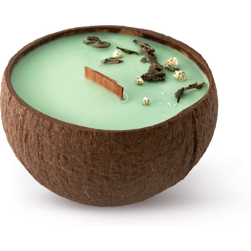 Tropikalia VEGANSKÁ SVÍČKA V KOKOSU Vůně: GREEN TEA