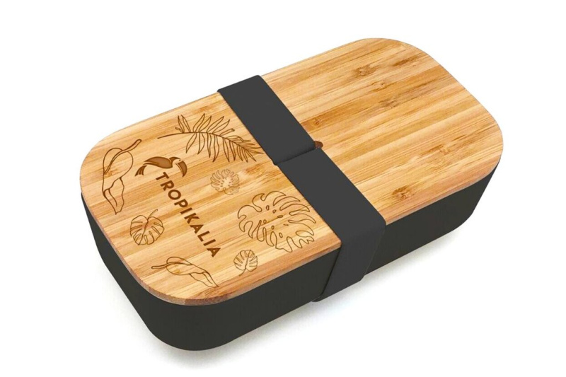 Tropikalia LUNCH BOX ČERNÝ, 700ML