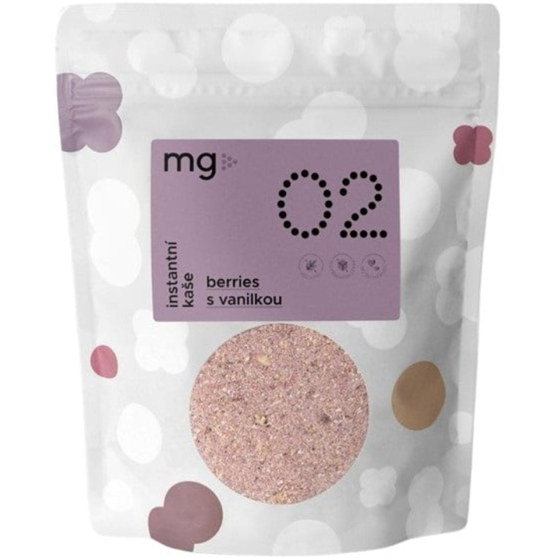 MG Instantní ovesná kaše 02 Berries s vanilkou