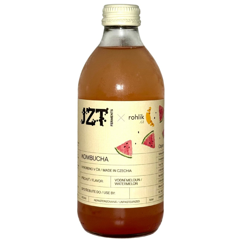 JZT Ferments × Rohlik.cz Kombucha vodní meloun