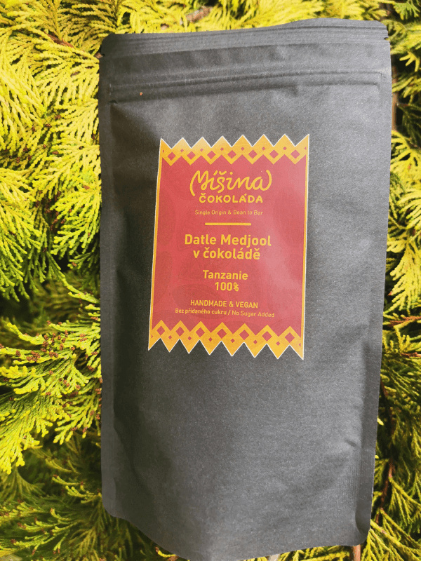 MEDJOUL DATLE ve 100% čokoládě (Tanzania) - 160g