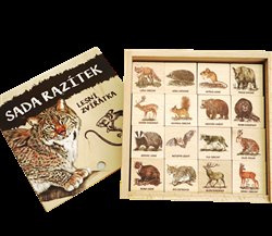 Razítka - lesní zvířátka - CZ