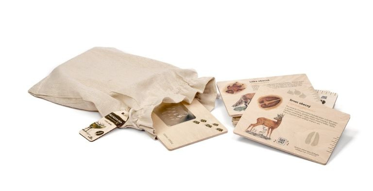 Frotážová sada - Stopy zvěře