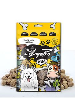 LYOPRO Mrazem sušené hovězí játra pro psy 50 g