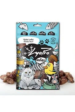 Lyopro mňau poch. mrazem sušené Kuřecí srdce 50g 50g