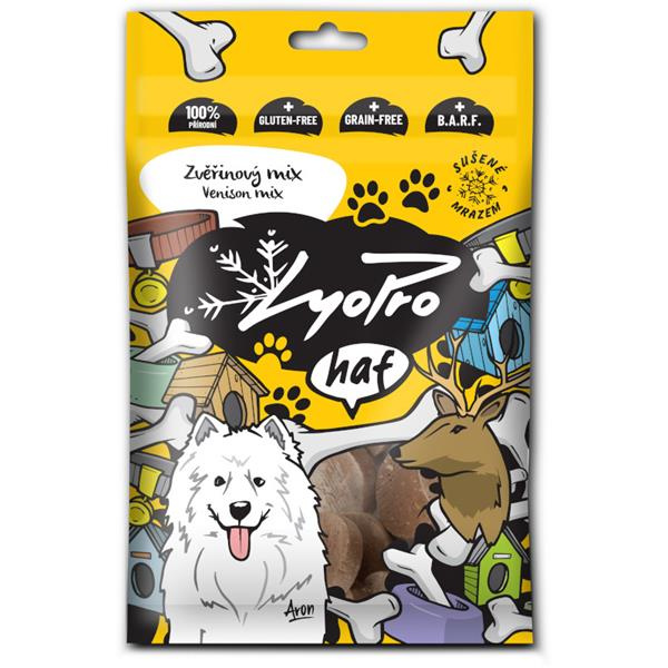 Lyopro haf poch. mrazem sušený Zvěřinový mix 50g
