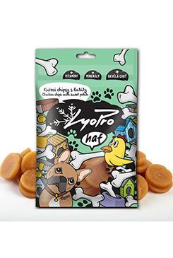 Lyopro haf poch. sušené Kuřecí chipsy s batáty 70g 70g