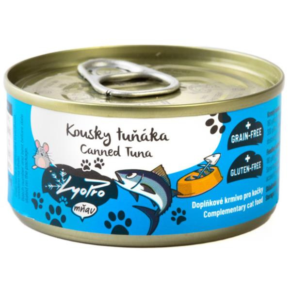 Lyopro mňau konz. Kousky tuňáka 85g