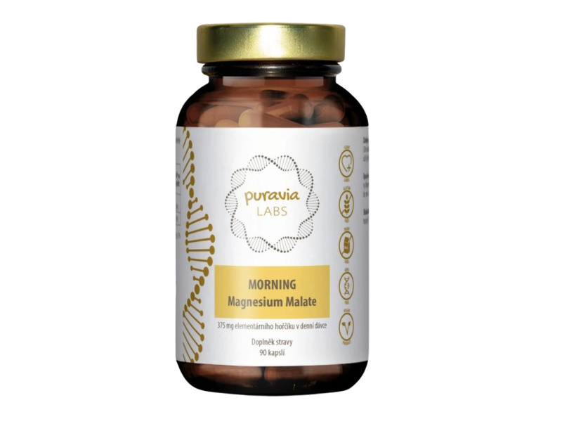 PURAVIA LABS Magnesium energy 90 kapslí