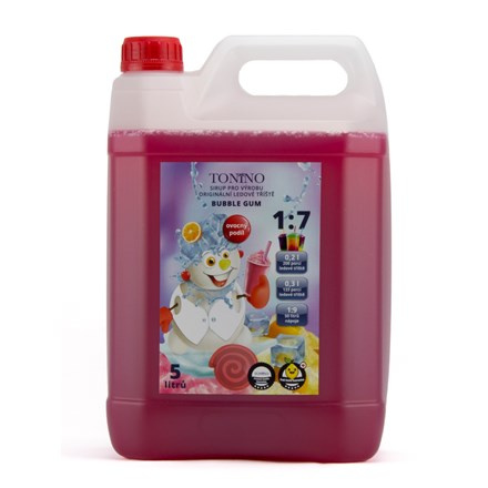 Tonino Ledová tříšť Bubble Gum 5 l