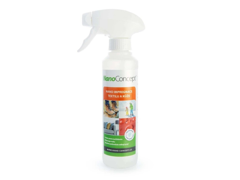 Nano impregnace textilu a kůže NanoConcept 250 ml