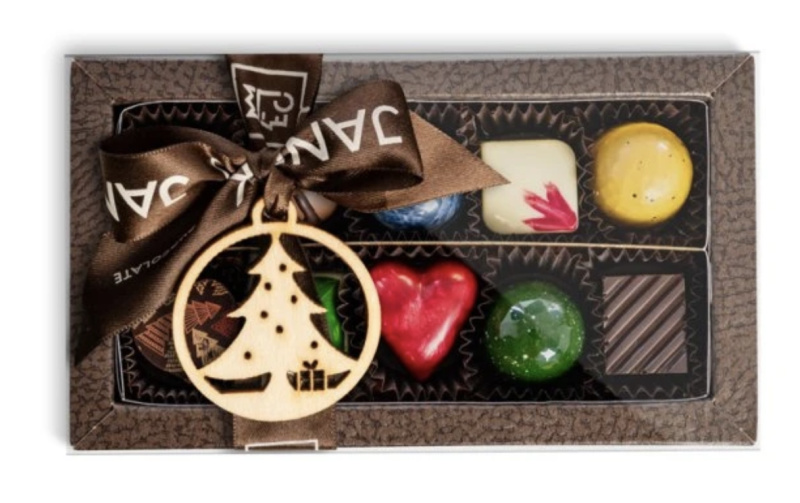 Čokoládovna Janek Krabička s pralinkami a lanýži 10ks
