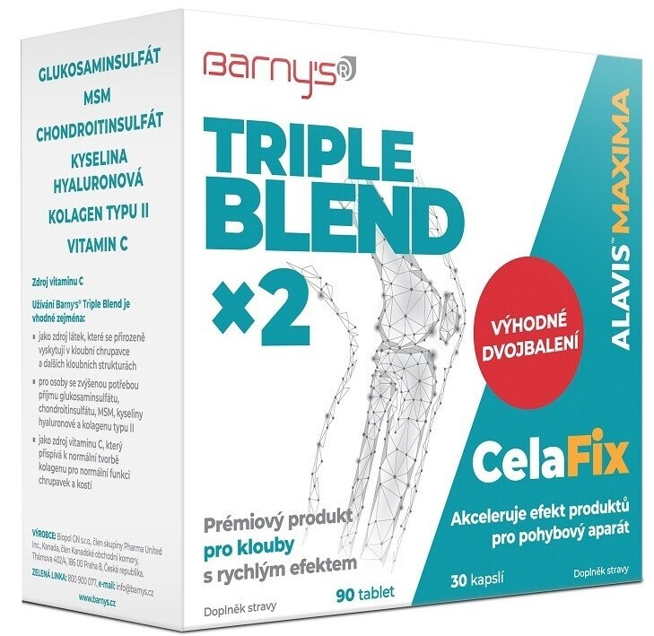 Barny's Triple Blend x2 90 tablet+30 kapslí