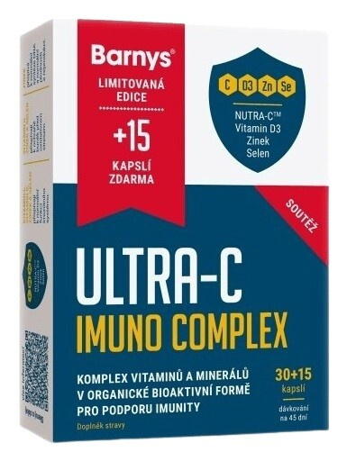 Barny´s ULTRA-C Imuno Complex 30+15 kapslí