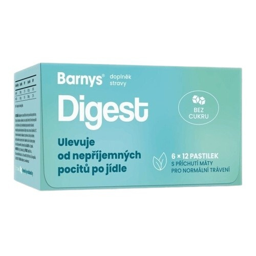 Barny´s Digest 6x12 pastilek