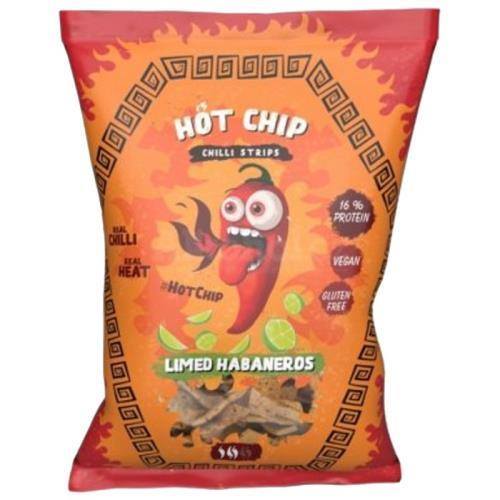 HotChip strips limed habaneros 80g