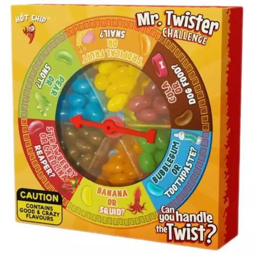 Cukríky Hot-Chip Mr. Twister Roulette 120 g