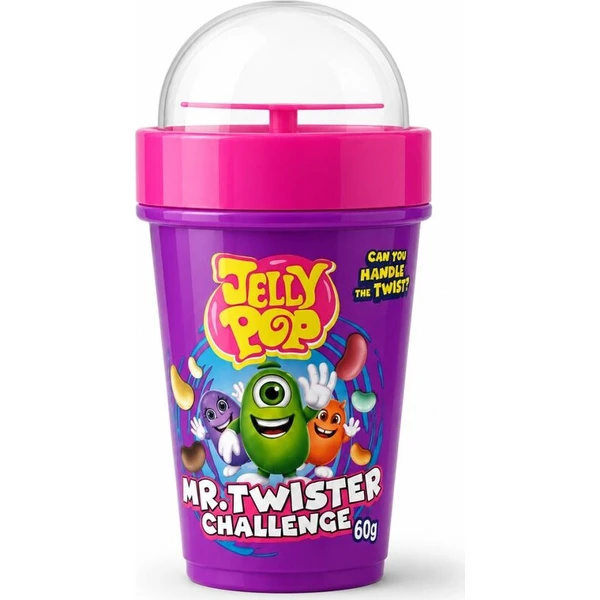 Bonbony JellyPop Mr. Twister Challenge 60 g